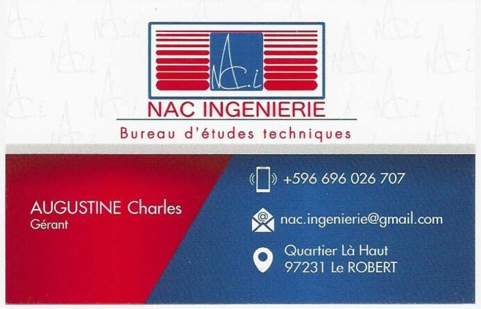 Carte de visite NAC Ingénierie